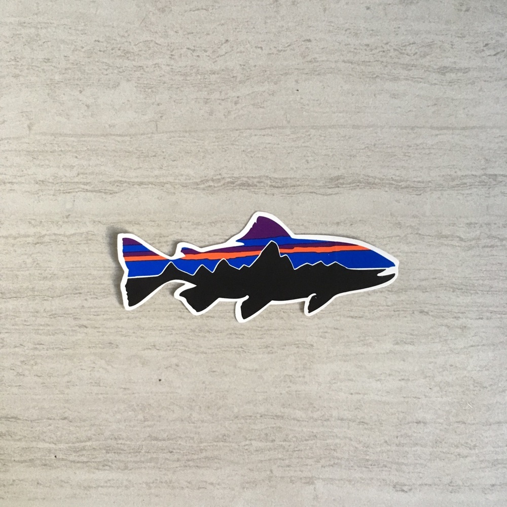 Patagonia Trout Sticker